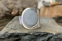 Natursteinschmuck - Ring - mit Kiesel